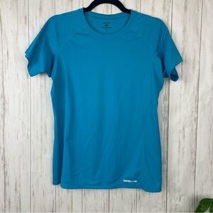 Patagonia basic blue teal tee size medium